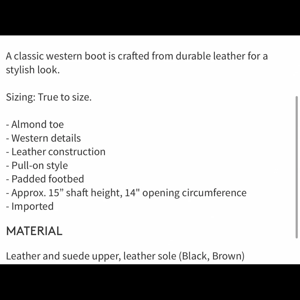Bed Stu Midge Western Leather Boot